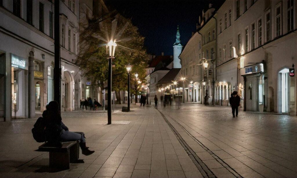 Bratysława przechodzi na cieplejsze oświetlenie uliczne w odpowiedzi na krytykę społeczną