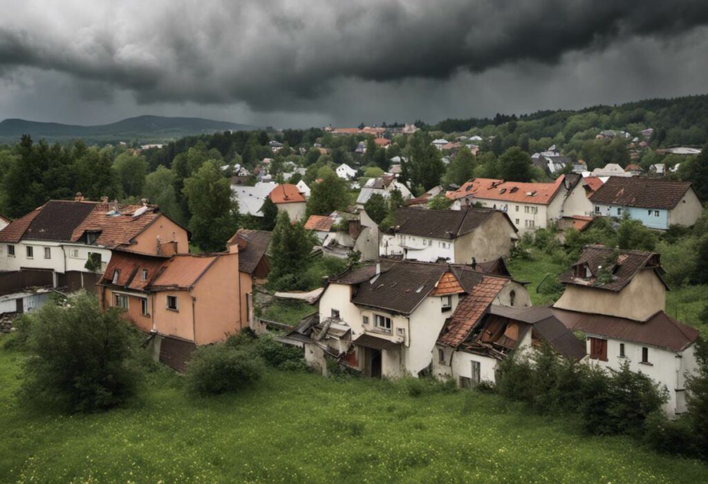 Przegląd wiadomości: Latające dachy, powalone drzewa – potężna burza uderza we wschodnią Słowację