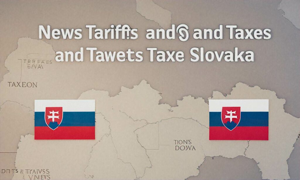 Przegląd wiadomości: Taryfy i podatki wprowadzają Słowację w spowolnienie