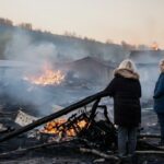 W skrócie: 150 osób bez dachu nad głową po pożarze we wschodniej Słowacji