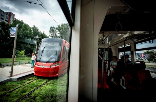 Mężczyzna z chodzikiem aresztowany po nękaniu pasażerów tramwaju